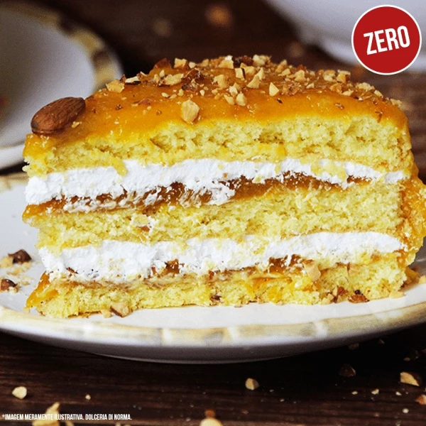 Bolo Delícia De Damasco Zero Açúcar