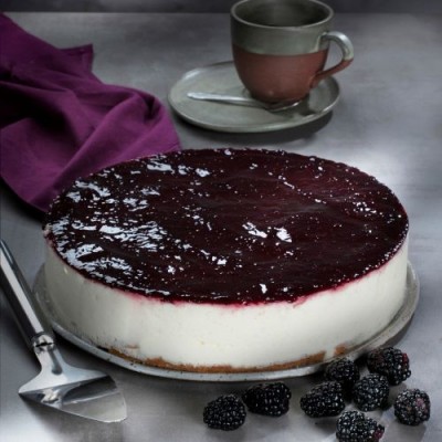 Cheesecake de Amora - Zero Adição de Açúcar e 100% Integral