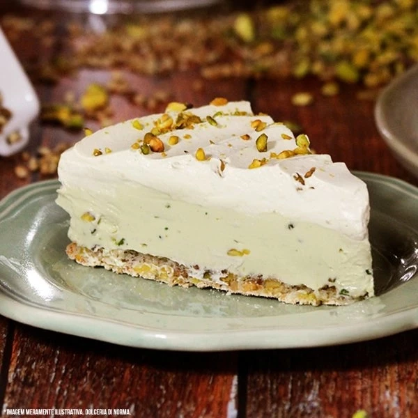 Torta Cheesecake de Pistache