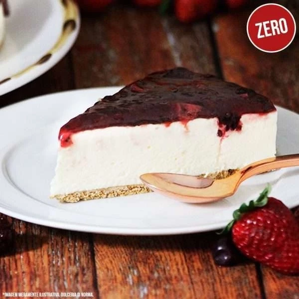 Torta Cheesecake Frutas Vermelhas Zero