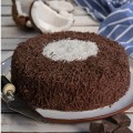 Torta Prestígio - Zero Adição de Açúcar e  Farinha 100% Integral