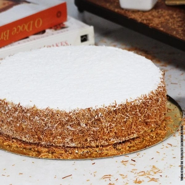 Bolo Bem Casado de Coco