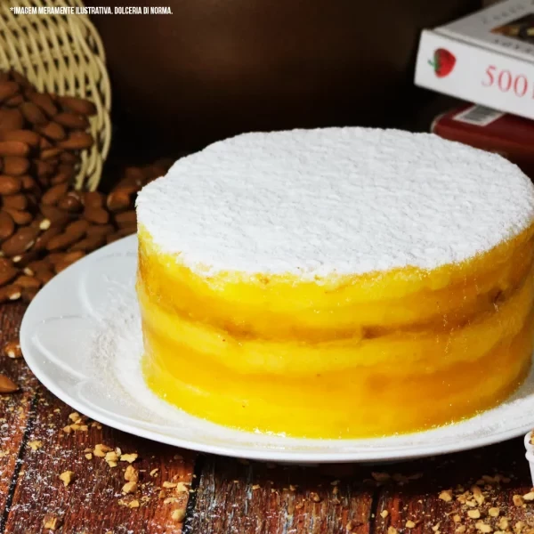 Bolo Pequeno Bem Casado de Damasco