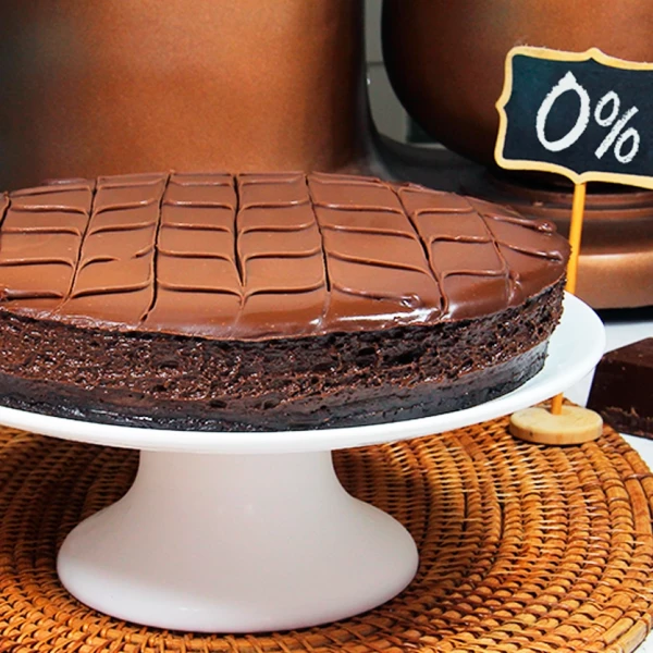 Torta Chocolate com Banana Zero
